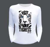 футболка стрейч wild tigress